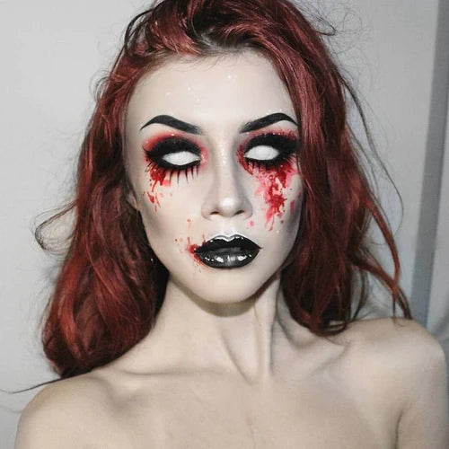 white contact lenses
