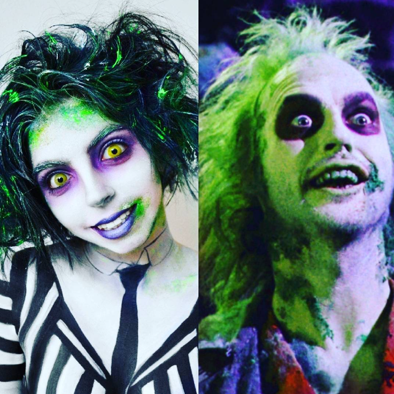 Halloween contact lenses