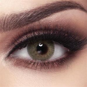 Bella - Silky Green Coloured Contact Lenses