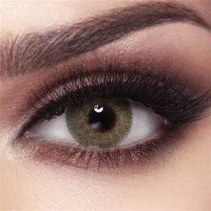 Bella Elite - Silky Green Coloured Contact Lenses
