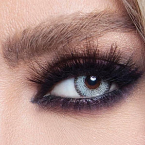Bella - Husky Gray Green Coloured Contact Lenses