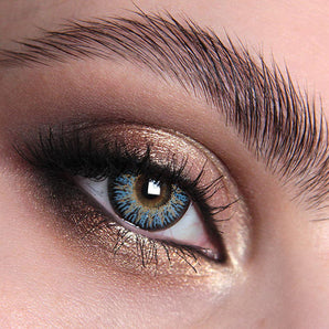 Crystal Blue Natural Coloured Contact Lenses