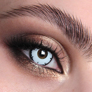 White Halloween Contact Lenses