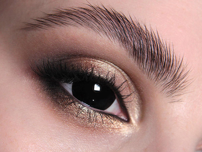 Mini Sclera Black 17mm Contact Lenses