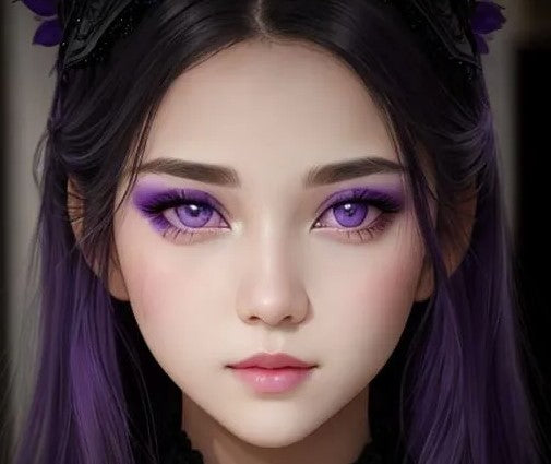 violet contact lenses