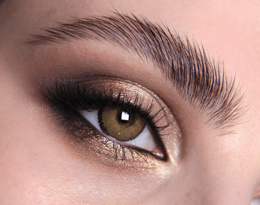 hazel contact lenses