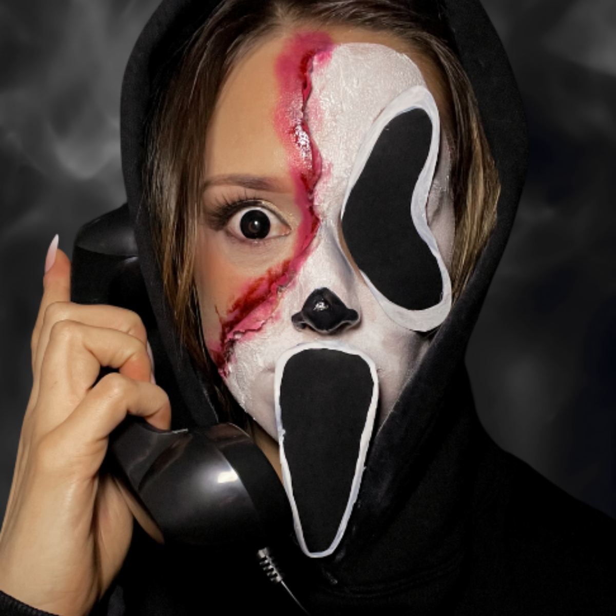 Blackout Halloween Contact Lenses