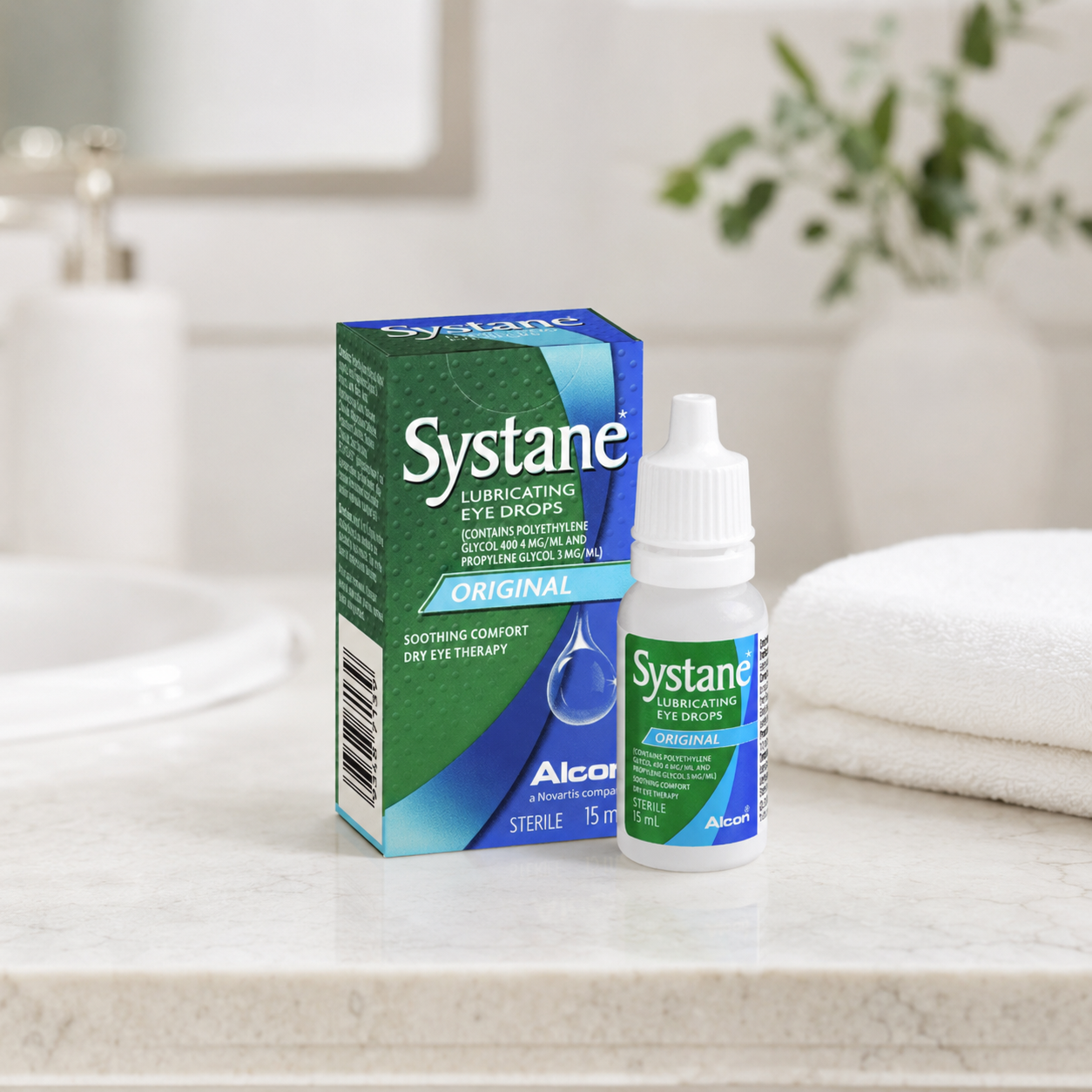 Systane Original Lubricating Eye Drops soothing dry eye relief