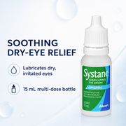 Systane Original Lubricating Eye Drops 15mL bottle