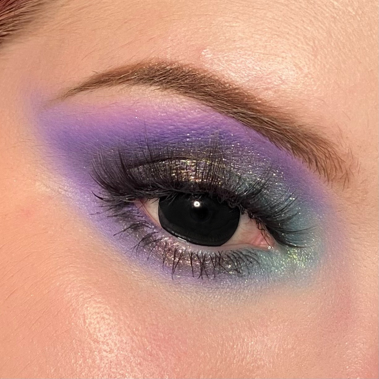Blind Black Halloween Contact Lenses