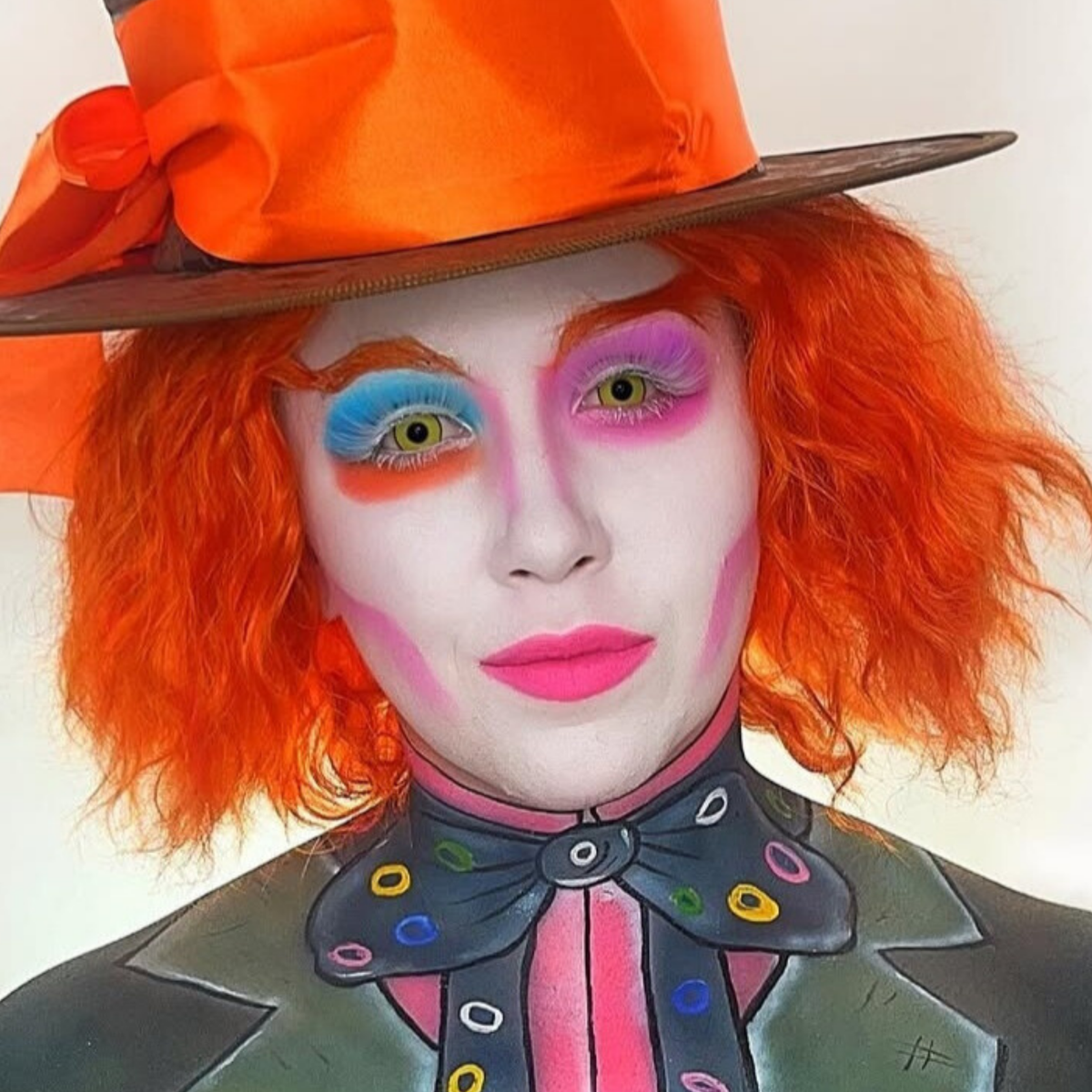 Mal Chick Yellow Halloween Contact Lenses