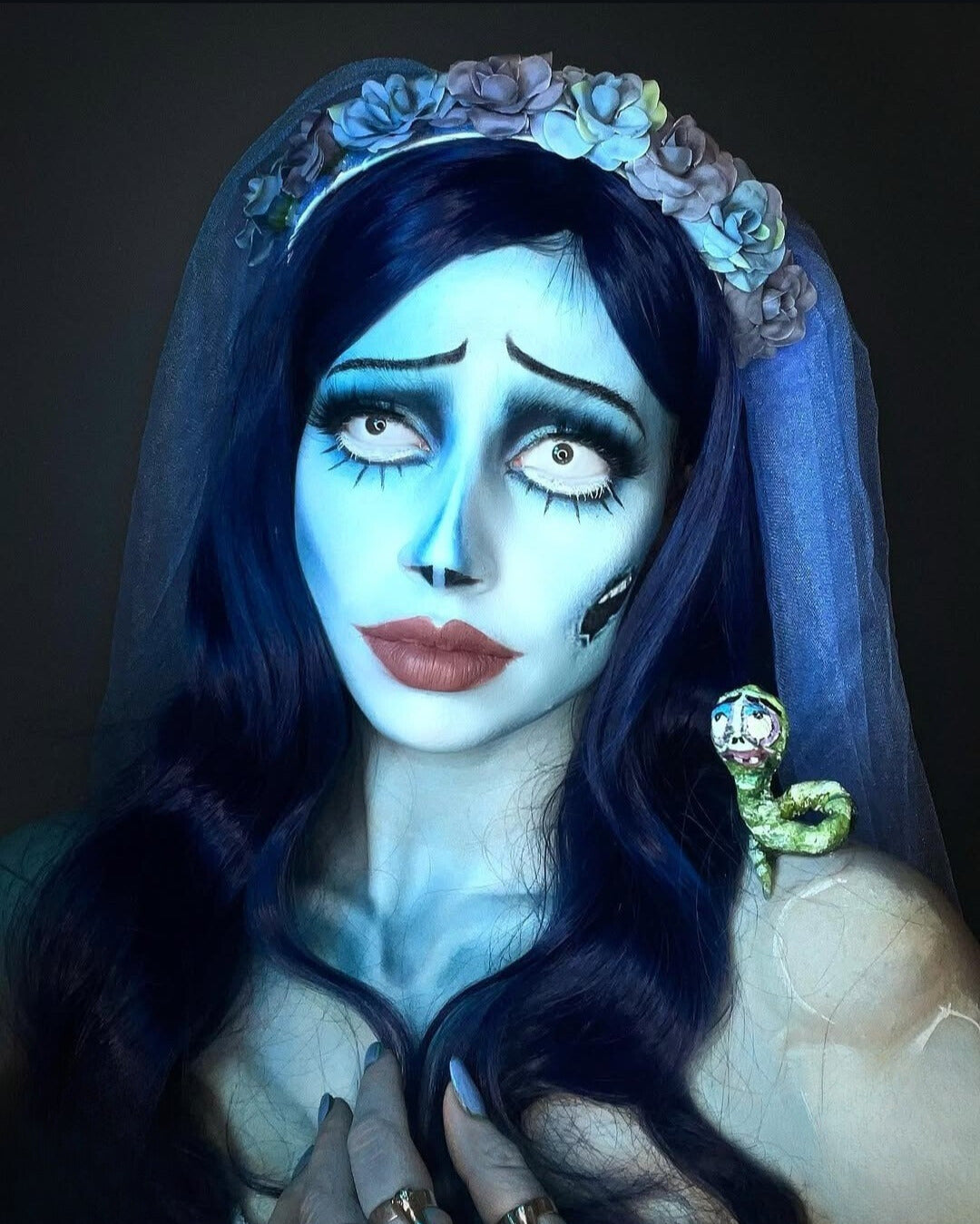 Whiteout Halloween Contact Lenses