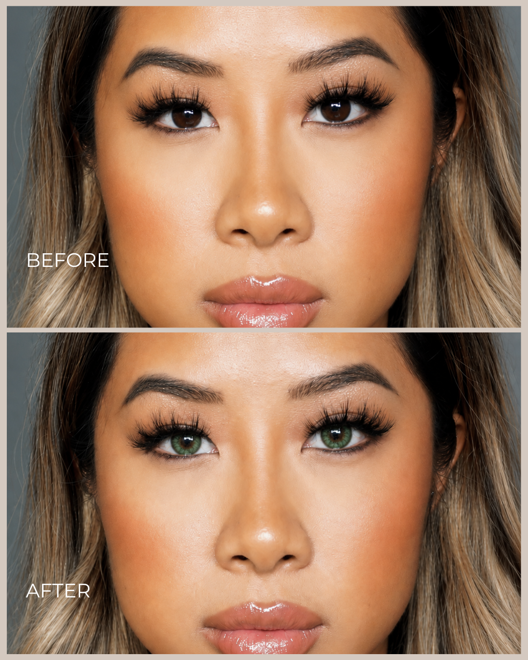 Regents Green Natural Coloured Contact Lenses