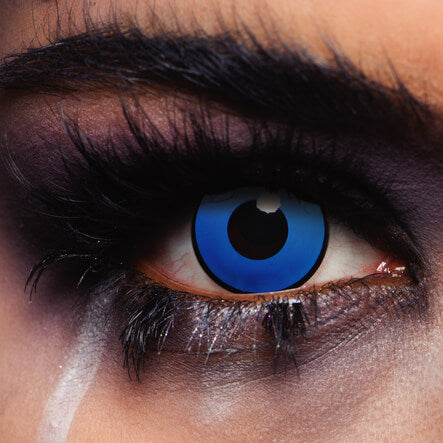 Billy Boy Blue UV Halloween Contact Lenses