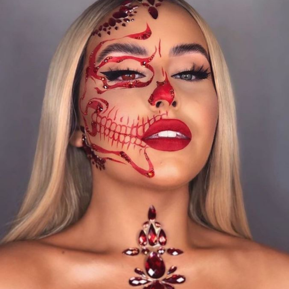 Bloody Red Halloween Contact Lenses