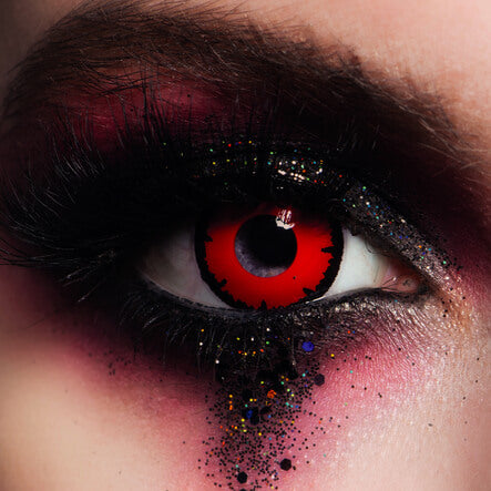 Dead Red Halloween Contact Lenses