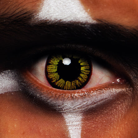 Golden Vampire Halloween Contact Lenses