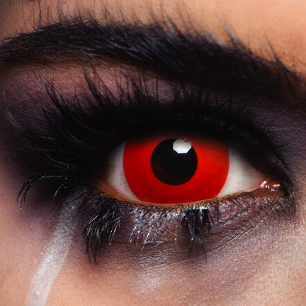 Mini Sclera Red 17mm Halloween Contact Lenses