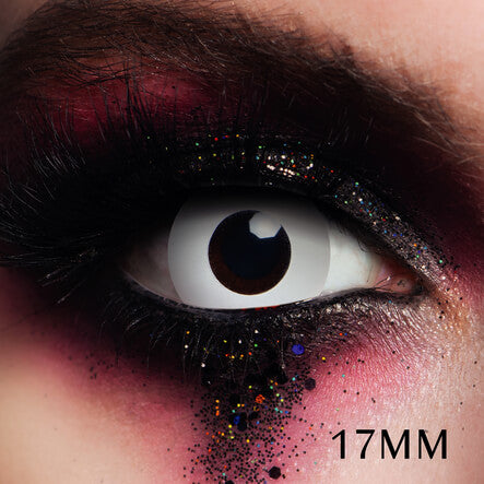 Mini Sclera White 17mm Halloween Contact Lenses