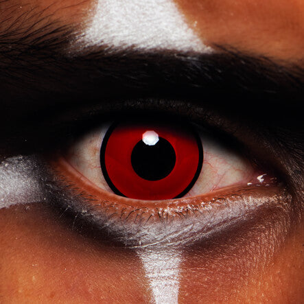Vino Red UV Halloween Contact Lenses