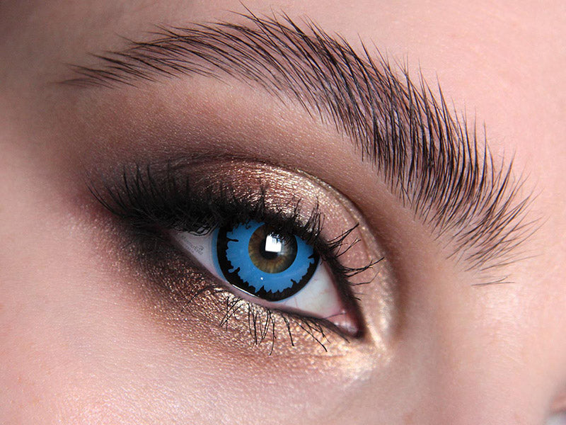 Angelic Blue Halloween Contact Lenses