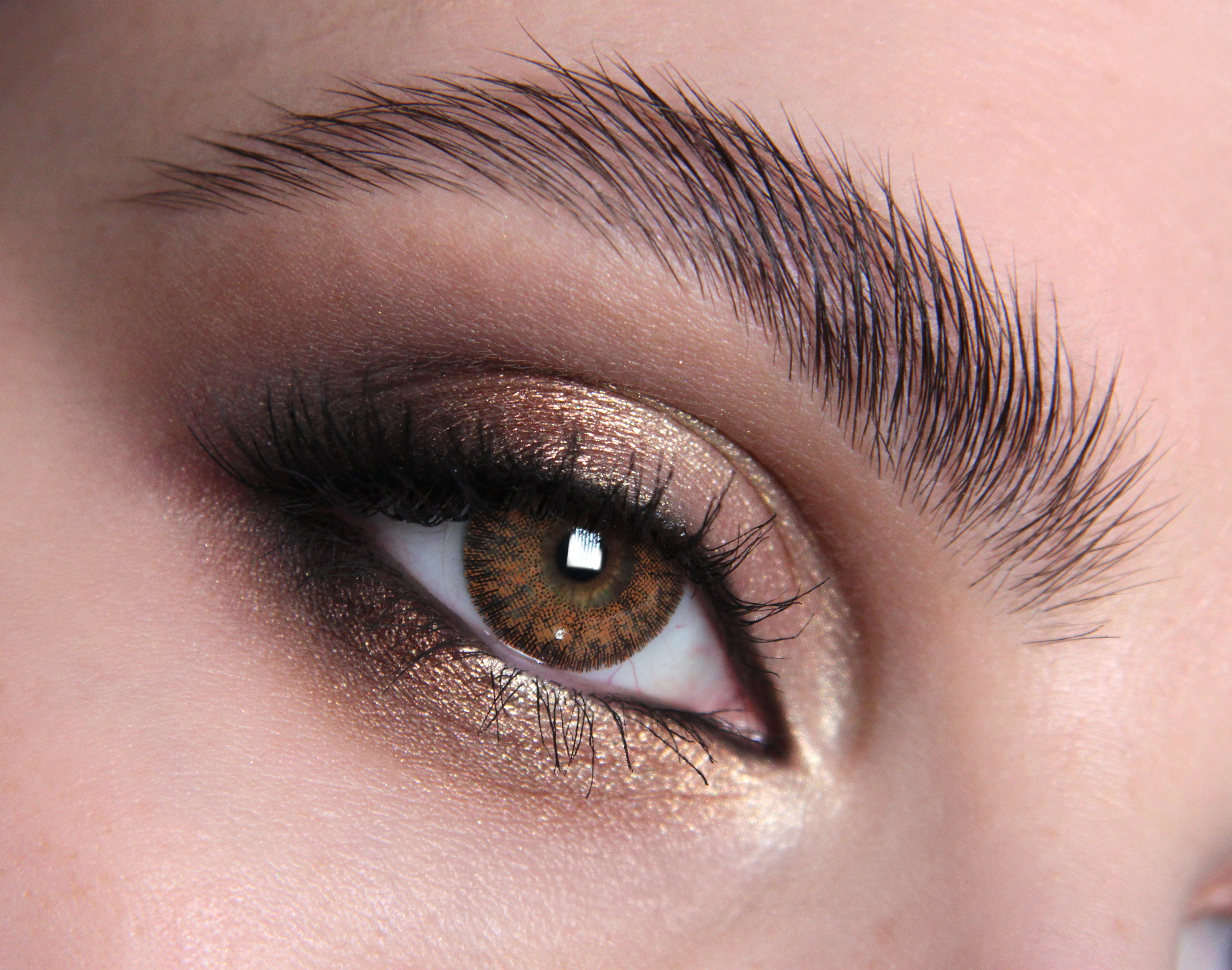 Auburn Natural Brown Coloured Contact Lenses