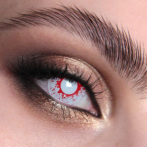 Blind Bloodshot Drops Halloween Contact Lenses