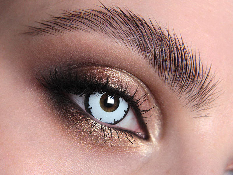 White Halloween Contact Lenses
