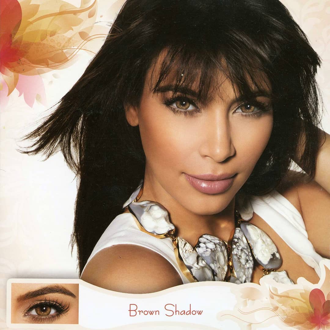 Bella Diamond - Brown Shadow Coloured Contact Lenses