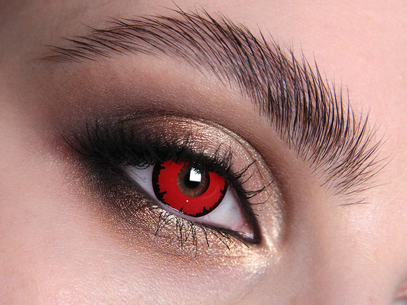 Red Halloween Contact Lenses