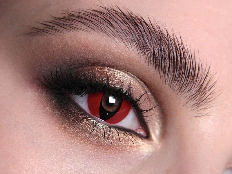 Red Halloween Contact Lenses
