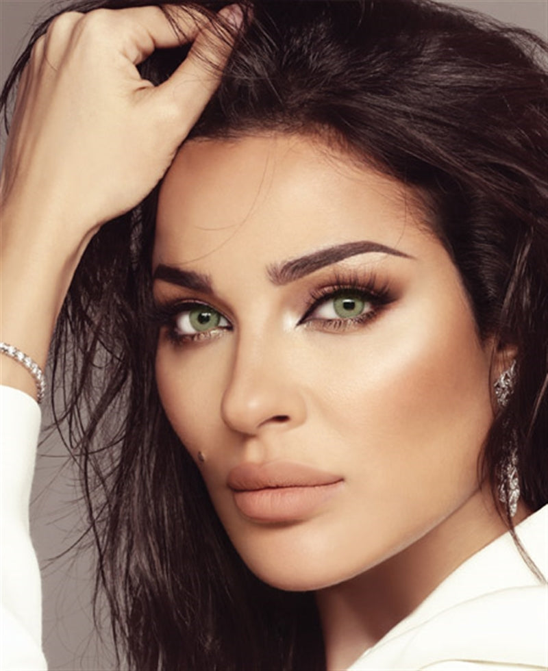 Bella - Emerald Green Coloured Contact Lenses
