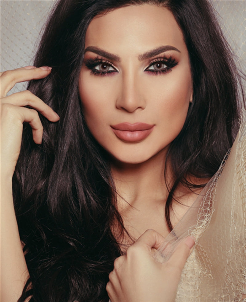 Bella - Gray Caramel Coloured Contact Lenses