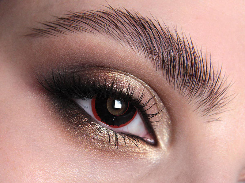 Red Halloween Contact Lenses