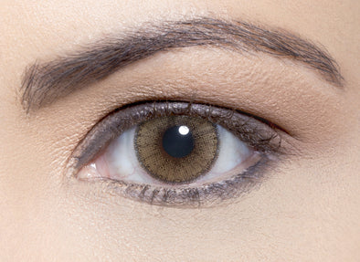 Natural Avela Colour Contact Lense. Available In A Variety Of Durations. Coloured Brown