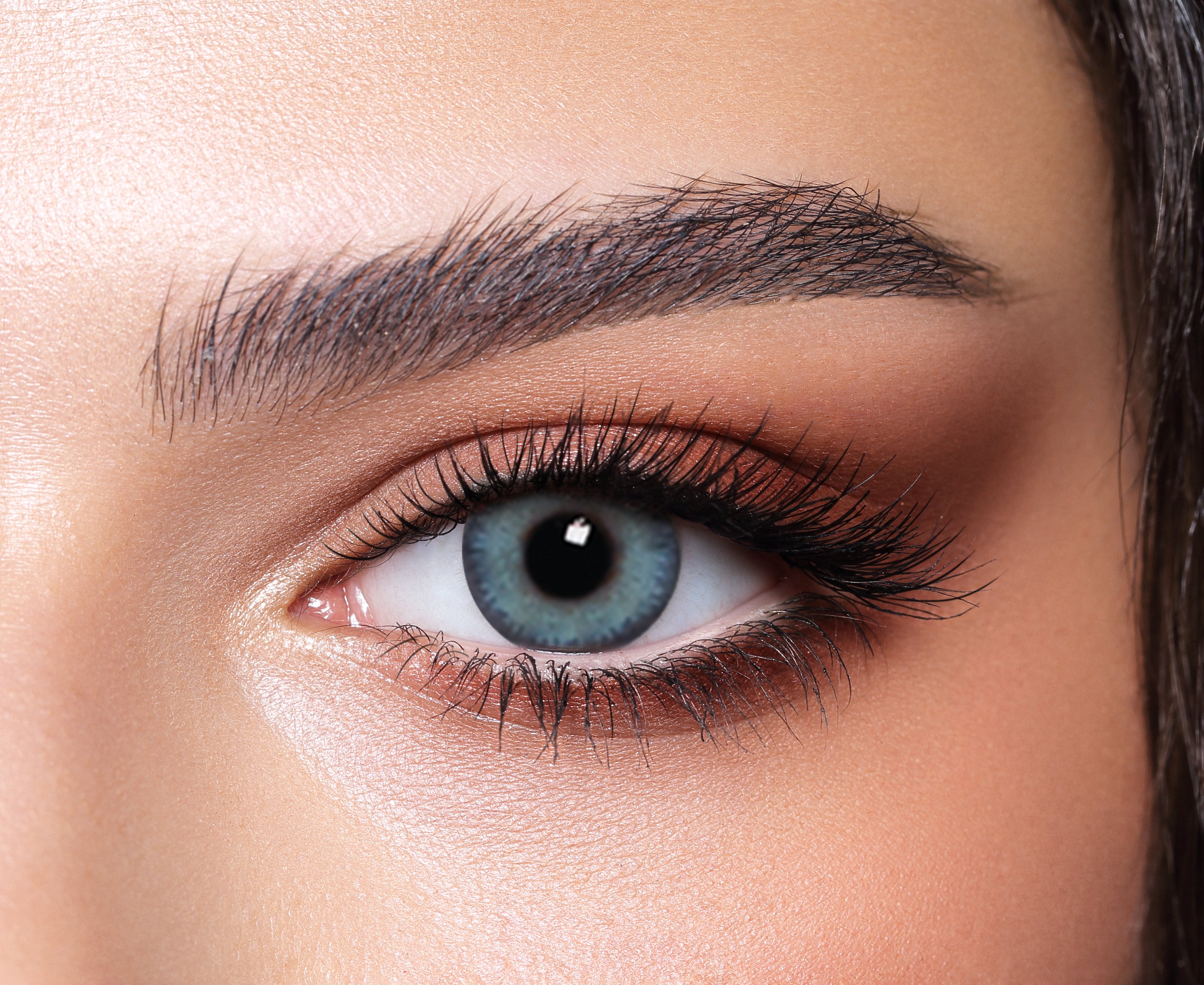Bella Glow - Navy Gray Coloured Contact Lenses