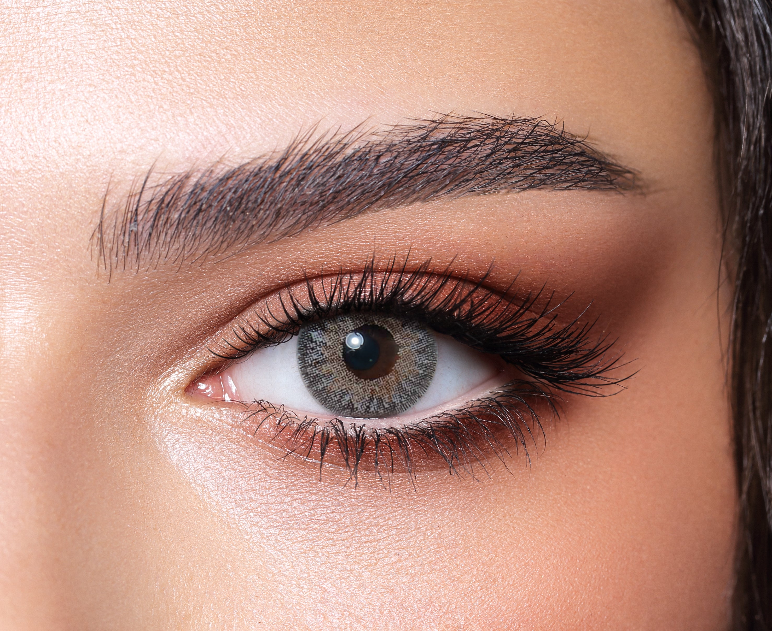 Bella - Cool Gray Coloured Contact Lenses
