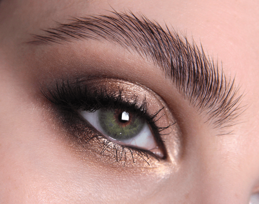Moss Green Natural Coloured Contact Lenses